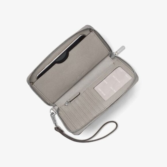 MICHAEL KORS Leather Smartphone Wristlet - Picture 2 of 3